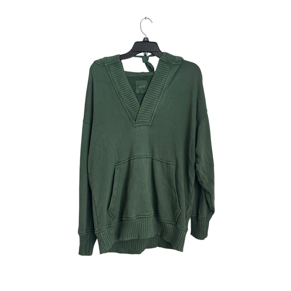Aerie Down To Earth Henley Hoodie Size XS